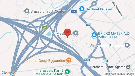 Lokaler til leje i Dilbeek - Foto fra Google Street View