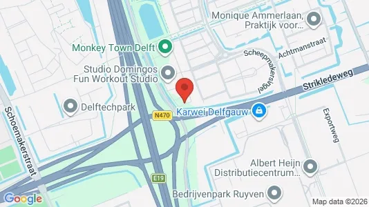 Lokaler til leje i Pijnacker-Nootdorp - Foto fra Google Street View