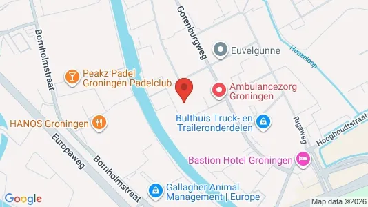 Gewerbeflächen zum Kauf i Groningen – Foto von Google Street View