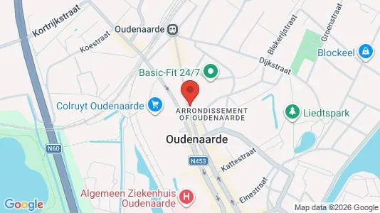 Büros zum Kauf i Oudenaarde - kort over placeringen