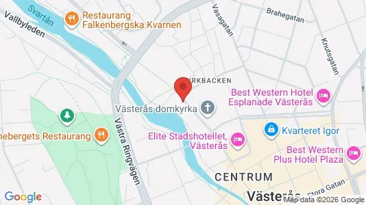 Kontorlokaler til leje i Västerås - Foto fra Google Street View