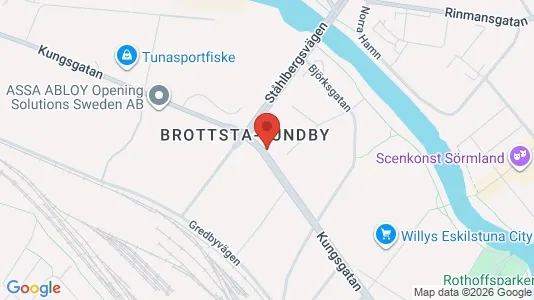 Büros zur Miete i Eskilstuna – Foto von Google Street View