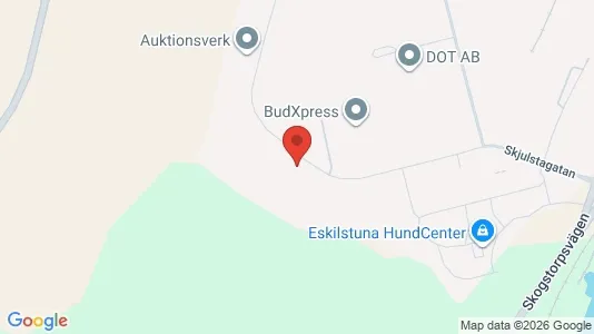 Warehouses for rent i Eskilstuna - kort over placeringen