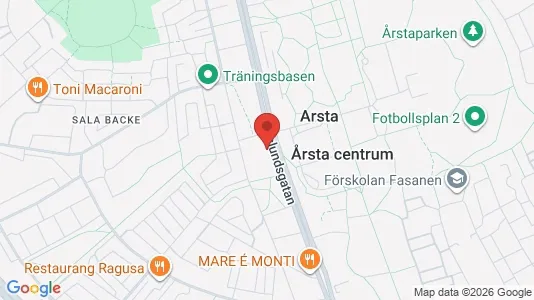 Liikekiinteistöt Vuokrattavana i Uppsala - kort over placeringen