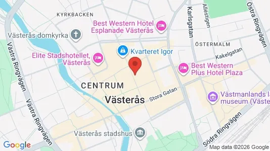 Kontorlokaler til leje i Västerås - Foto fra Google Street View