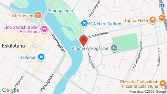 Toimistotilat Vuokrattavana i Eskilstuna - Kuva Google Street Viewstä