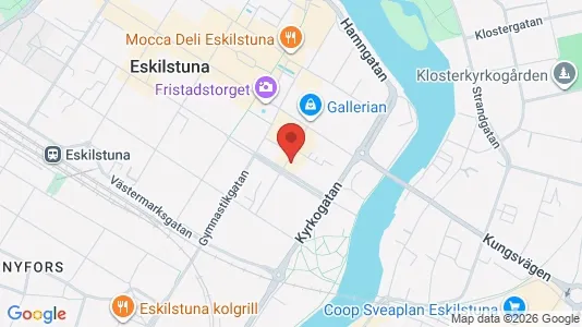 Toimistotilat Vuokrattavana i Eskilstuna - kort over placeringen