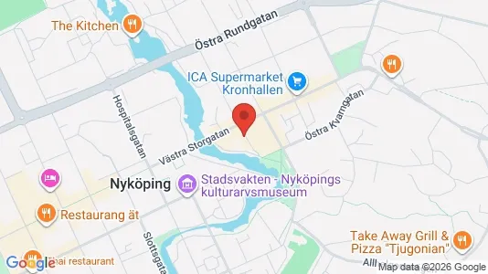 Büros zur Miete i Nyköping – Foto von Google Street View