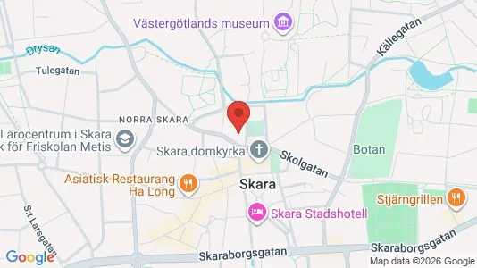 Propiedades comerciales En venta i Skara - kort over placeringen