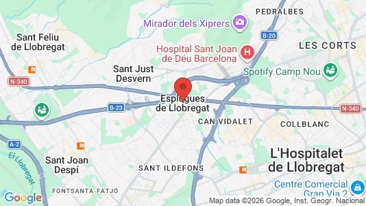 Tiendas En alquiler i Esplugues de Llobregat - Foto de Google Street View