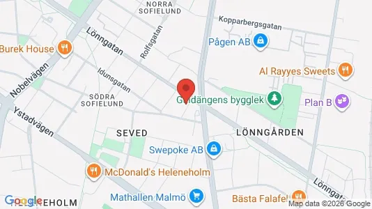 Liikekiinteistöt Myynnissä i Sofielund - Kuva Google Street Viewstä