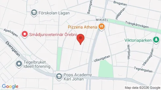 Commercial properties for sale i Örebro - kort over placeringen