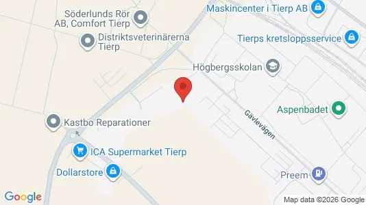 Företagslokaler till salu i Tierp – Foto från Google Street View