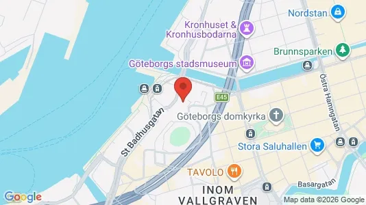 Kontorlokaler til leje i Gøteborg Centrum - Foto fra Google Street View