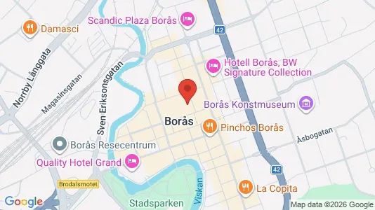 Kontorlokaler til leje i Borås - Foto fra Google Street View