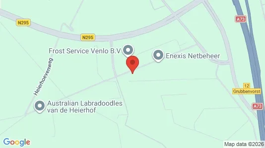Liikekiinteistöt Vuokrattavana i Venlo - kort over placeringen
