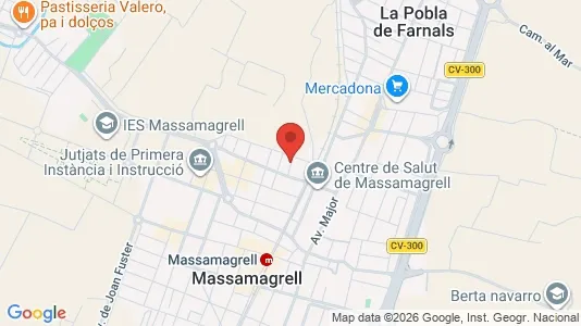 Espacios de oficina En alquiler i Massamagrell - Foto de Google Street View