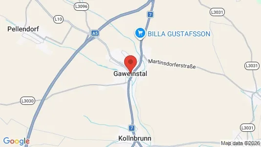 Real estate lands for sale i Gaweinstal - kort over placeringen