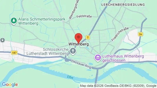Ravintolat Vuokrattavana i Wittenberg - Kuva Google Street Viewstä