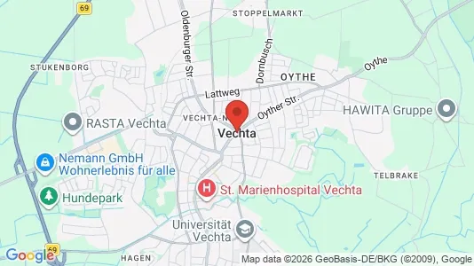 Lokaler til leje i Vechta - Foto fra Google Street View