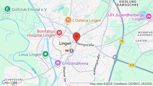 Lagerlokaler til leje i Emsland - Foto fra Google Street View
