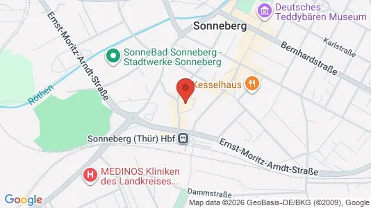 Büros zur Miete i Sonneberg – Foto von Google Street View