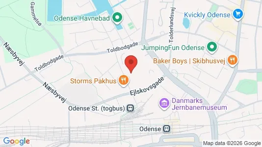 Toimistotilat Vuokrattavana i Odense C - Kuva Google Street Viewstä