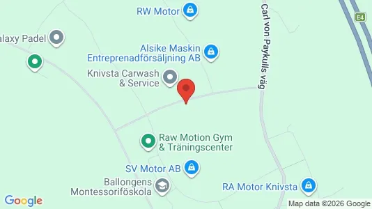 Werkstätte zur Miete i Knivsta – Foto von Google Street View