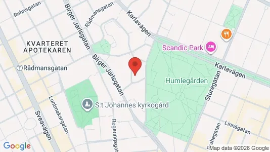 Kontorlokaler til leje i Östermalm - Foto fra Google Street View