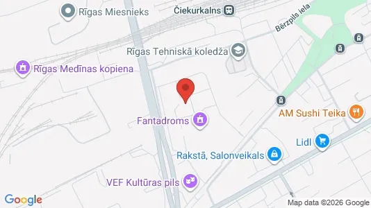 Kantorruimte te huur i Riga Teika - Foto uit Google Street View