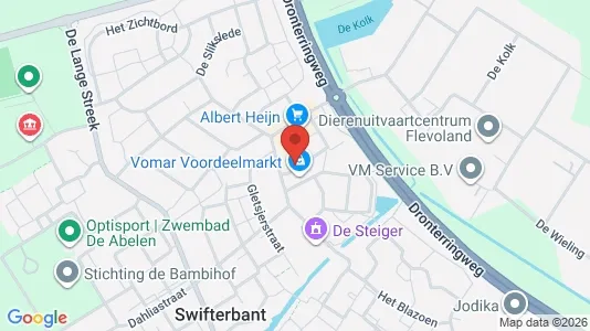 Nieruchomości komercyjne Do wynajęcia i Dronten - kort over placeringen