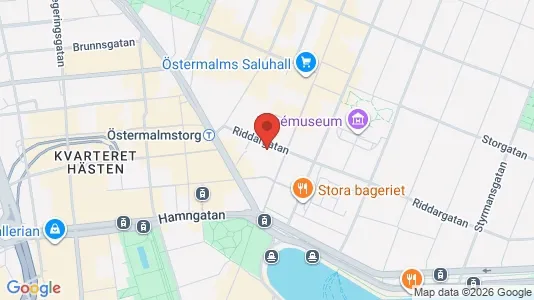 Büros zur Miete i Östermalm – Foto von Google Street View