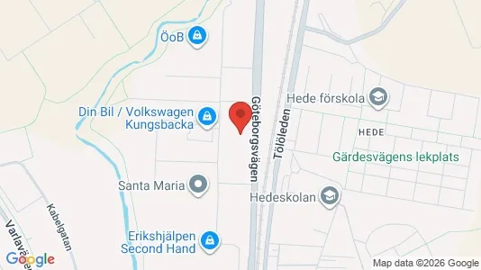Kontorlokaler til leje i Kungsbacka - Foto fra Google Street View