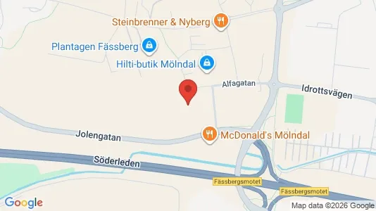 Toimistotilat Vuokrattavana i Mölndal - Kuva Google Street Viewstä