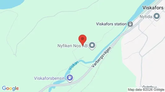 Industrilokaler för uthyrning i Borås - kort over placeringen