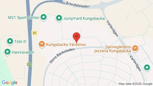 Kantorruimte te huur i Kungsbacka - Foto uit Google Street View