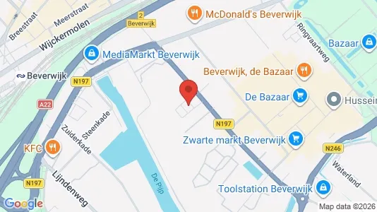 Gewerbeflächen zum Kauf i Beverwijk – Foto von Google Street View
