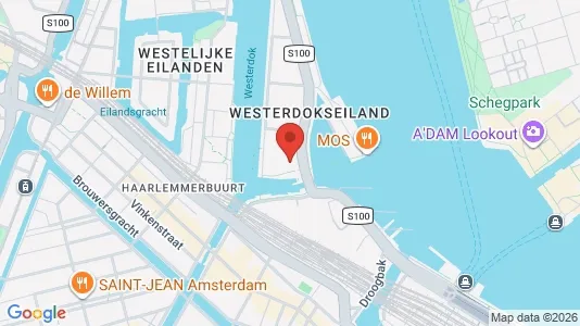 Gewerbeflächen zur Miete i Amsterdam Centrum - kort over placeringen