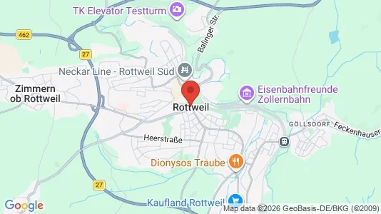 Lagerlokaler til leje i Rottweil - Foto fra Google Street View