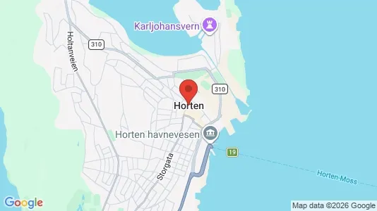 Kontorlokaler til leje i Horten - Foto fra Google Street View