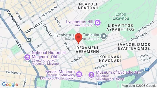 Commercial properties for sale i Athens Exarchia - kort over placeringen