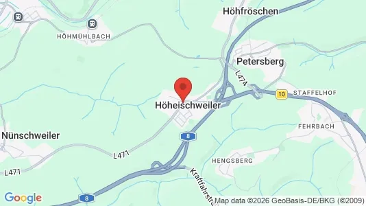 Restaurants for rent i Südwestpfalz - kort over placeringen