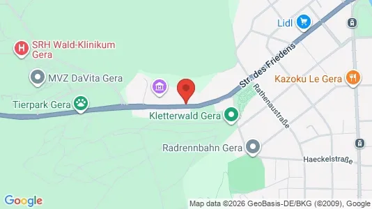 Büros zur Miete i Gera – Foto von Google Street View