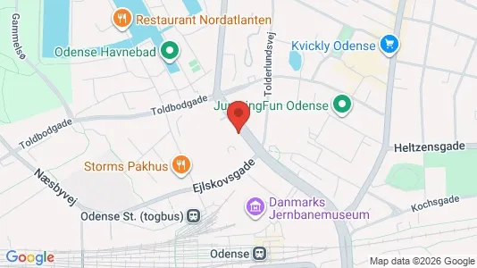 Kantorruimte te huur i Odense C - Foto uit Google Street View