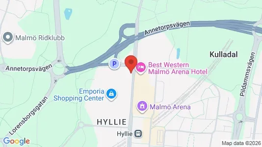 Espacios de oficina En alquiler i Hyllie - kort over placeringen