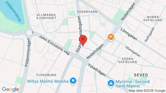 Kontorlokaler til leje i Malmø Centrum - Foto fra Google Street View