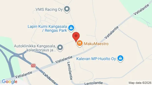 Kontorlokaler til leje i Kangasala - Foto fra Google Street View
