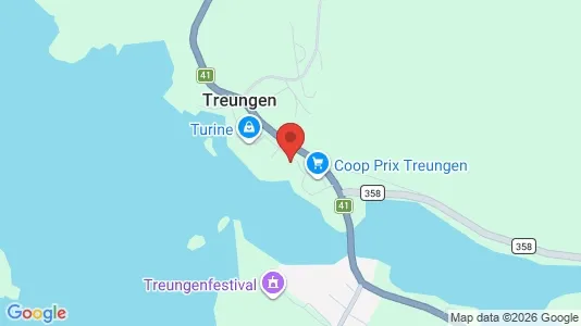 Commercial properties for sale i Nissedal - kort over placeringen