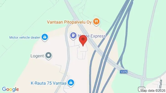 Lager zur Miete i Vantaa – Foto von Google Street View