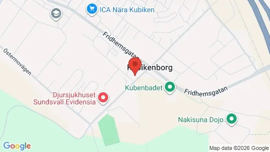 Gewerbeflächen zur Miete i Sundsvall – Foto von Google Street View